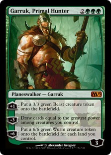 【ENG】《原初の狩人、ガラク/Garruk, Primal Hunter》[M13]
