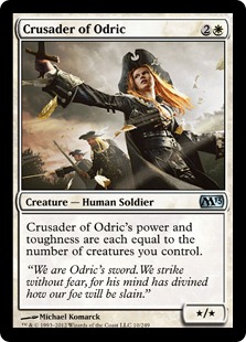 【ENG】《オドリックの十字軍/Crusader of Odric》[M13]
