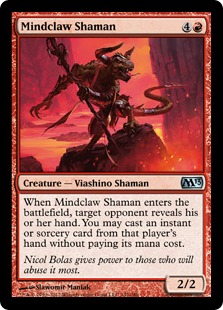 【ENG】《心爪のシャーマン/Mindclaw Shaman》[M13]