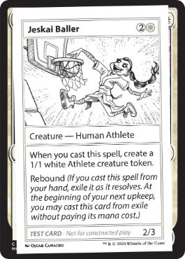 【ENG】■エンブレムなし■《Jeskai BallerPlay Test Card》[Mystery Booster Playtest Cards]