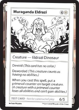 【ENG】■エンブレムなし■《Muraganda EldraziPlay Test Card》[Mystery Booster Playtest Cards]