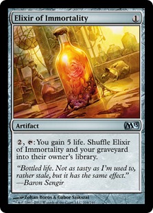 【ENG】【Foil】《不死の霊薬/Elixir of Immortality》[M13]