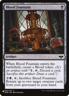 【ENG】《血の泉/Blood Fountain》[PWシンボル付き再版]