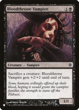 【ENG】《血の座の吸血鬼/Bloodthrone Vampire》[PWシンボル付き再版]