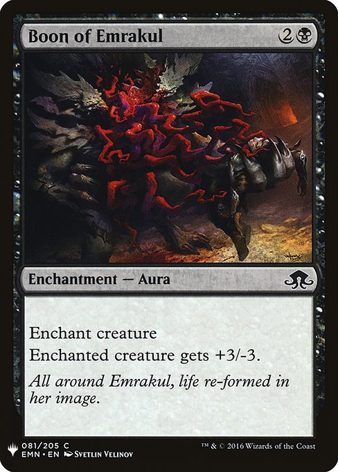 【ENG】《エムラクールの加護/Boon of Emrakul》[PWシンボル付き再版]