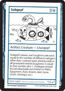 【ENG】■エンブレムなし■《SubgoyfPlay Test Card》[Mystery Booster Playtest Cards]