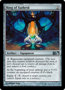 【ENG】【Foil】《ザスリッドの指輪/Ring of Xathrid》[M13]