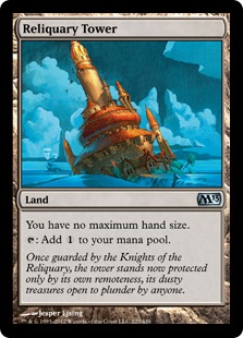 【ENG】【Foil】《聖遺の塔/Reliquary Tower》[M13]