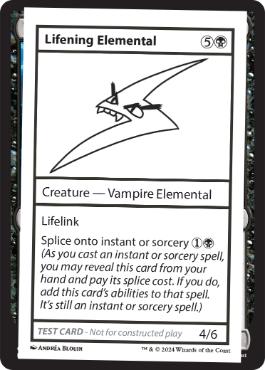 【ENG】■エンブレムなし■《Lifening ElementalPlay Test Card》[Mystery Booster Playtest Cards]