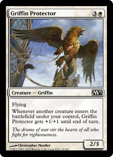 【ENG】【Foil】《庇護のグリフィン/Griffin Protector》[M13]