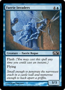 【ENG】【Foil】《フェアリーの侵略者/Faerie Invaders》[M13]