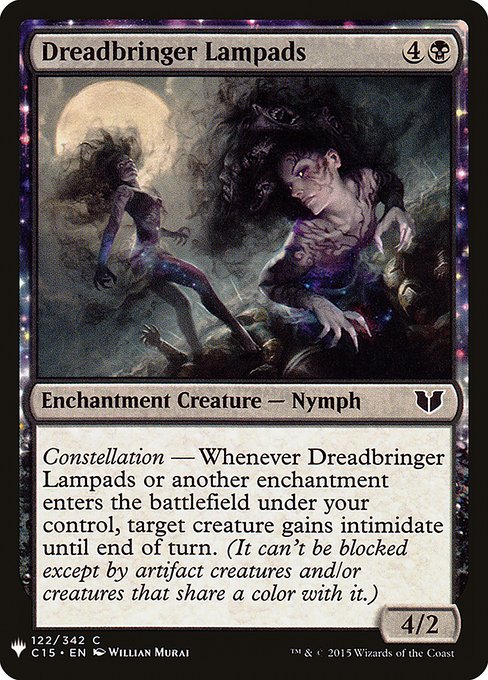 【ENG】《戦慄運びのランパード/Dreadbringer Lampads》[PWシンボル付き再版]