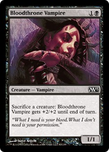 【ENG】【Foil】《血の座の吸血鬼/Bloodthrone Vampire》[M13]