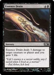 【ENG】【Foil】《本質の吸収/Essence Drain》[M13]