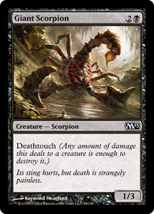 【ENG】【Foil】《巨大蠍/Giant Scorpion》[M13]