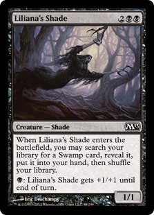 【ENG】【Foil】《リリアナの影/Liliana's Shade》[M13]