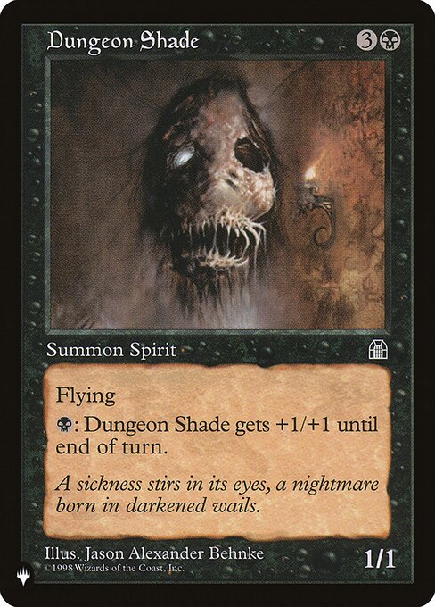 【ENG】《地下牢の影/Dungeon Shade》[PWシンボル付き再版]