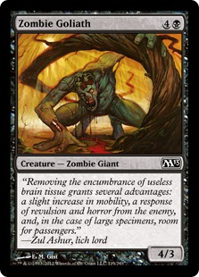 【ENG】【Foil】《ゾンビの大巨人/Zombie Goliath》[M13]