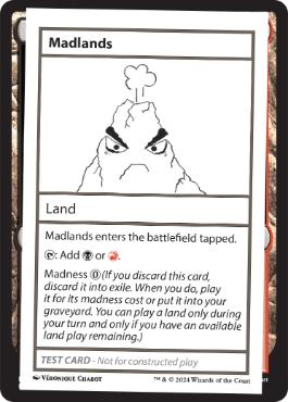 【ENG】■エンブレムなし■《MadlandsPlay Test Card》[Mystery Booster Playtest Cards]