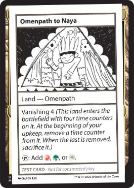 【ENG】■エンブレムなし■《Omenpath to NayaPlay Test Card》[Mystery Booster Playtest Cards]