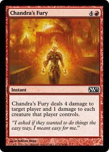 【ENG】【Foil】《チャンドラの憤怒/Chandra's Fury》[M13]