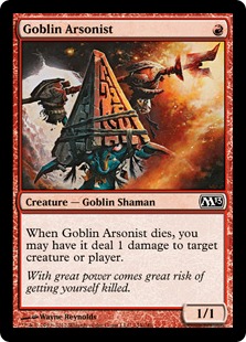 【ENG】【Foil】《ゴブリンの付け火屋/Goblin Arsonist》[M13]