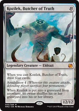【ENG】《真実の解体者、コジレック/Kozilek, Butcher of Truth》[MM2]