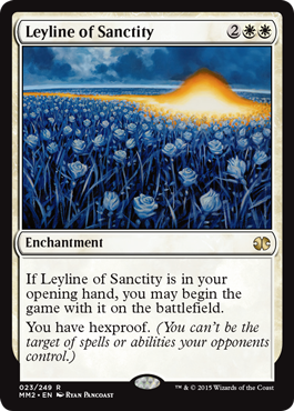 【ENG】《神聖の力線/Leyline of Sanctity》[MM2]