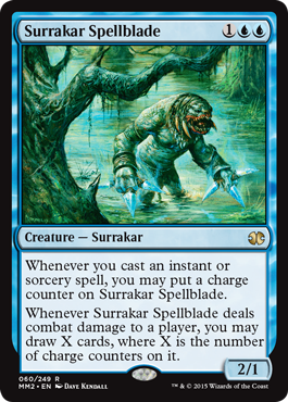 【ENG】《サラカーの呪文刃/Surrakar Spellblade》[MM2]