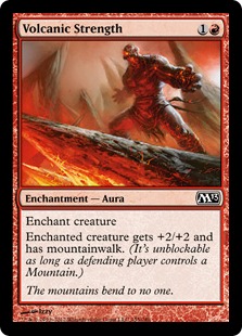 【ENG】【Foil】《火山の力/Volcanic Strength》[M13]