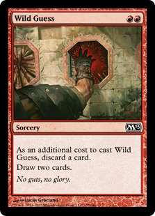 【ENG】【Foil】《野生の勘/Wild Guess》[M13]