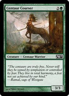 【ENG】【Foil】《ケンタウルスの狩猟者/Centaur Courser》[M13]