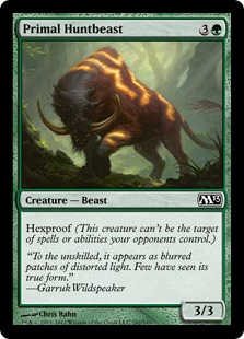 【ENG】【Foil】《原初の狩猟獣/Primal Huntbeast》[M13]