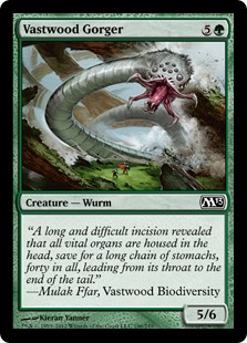 【ENG】【Foil】《巨森を喰らうもの/Vastwood Gorger》[M13]