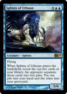 【ENG】《ウスーンのスフィンクス/Sphinx of Uthuun》[M12]