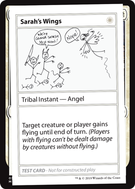 【ENG】■エンブレムなし■《Sarah's Wings》[Mystery Booster Playtest Cards]