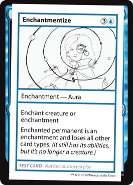 【ENG】■エンブレムなし■《Enchantmentize》[Mystery Booster Playtest Cards]