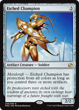 【ENG】《刻まれた勇者/Etched Champion》[MM2]