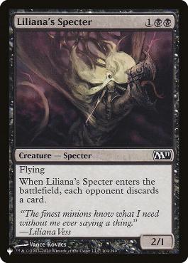 【ENG】《リリアナの死霊/Liliana's Specter》[PWシンボル付き再版]