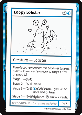 【ENG】■エンブレムなし■《Loopy Lobster》[Mystery Booster Playtest Cards]
