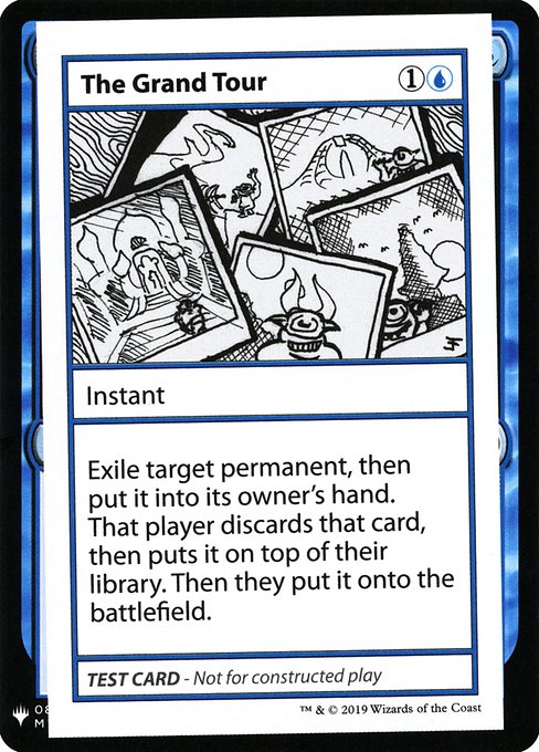 【ENG】■エンブレムあり■《The Grand Tour》[Mystery Booster Playtest Cards]