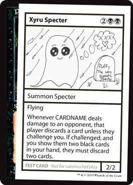 【ENG】■エンブレムなし■《Xyru Specter》[Mystery Booster Playtest Cards]