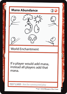 【ENG】■エンブレムなし■《Mana Abundance》[Mystery Booster Playtest Cards]