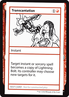 【ENG】■エンブレムなし■《Transcantation》[Mystery Booster Playtest Cards]
