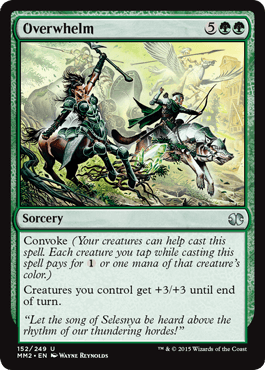 【ENG】【Foil】《圧倒/Overwhelm》[MM2]