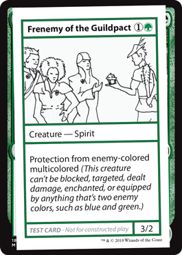 【ENG】■エンブレムなし■《Frenemy of the Guildpact》[Mystery Booster Playtest Cards]