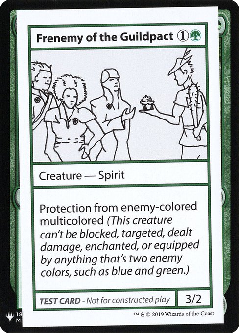 【ENG】■エンブレムあり■《Frenemy of the Guildpact》[Mystery Booster Playtest Cards]