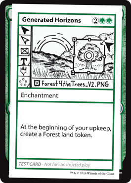 【ENG】■エンブレムなし■《Generated Horizons》[Mystery Booster Playtest Cards]