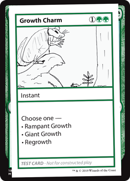 【ENG】■エンブレムなし■《Growth Charm》[Mystery Booster Playtest Cards]