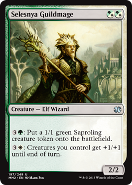 【ENG】【Foil】《セレズニアのギルド魔道士/Selesnya Guildmage》[MM2]